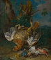 naturdød med en rype - Johann Georg de Hamilton — visning af kunstværket