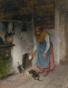 mælk til killingen - Johann Hamza — visning af kunstværket