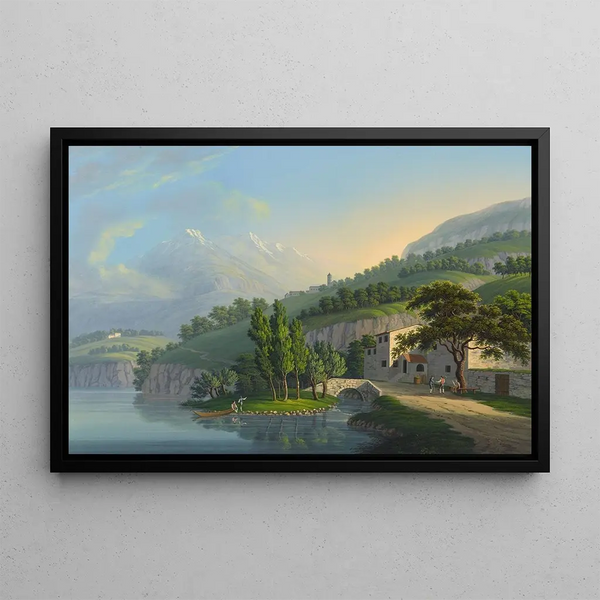 Johann Heinrich Bleuler the Younger - Am Comersee.webp
