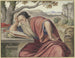 Saint Jérôme, der læser i et landskab - Johann Heinrich Ferdinand Olivier — visning af kunstværket