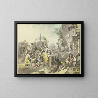 Johann Heinrich Ramberg - Amusements in Trastevere.webp