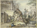 Døsig hygge i Napoli - Johann Heinrich Ramberg — visning af kunstværket