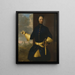Charles XII 1682-1718 - Johann Heinrich Wedekind — indrammet kunstværk på væggen