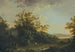 Landskab med fiskere, hyrder og husdyr - Johann Heinrich West — visning af kunstværket
