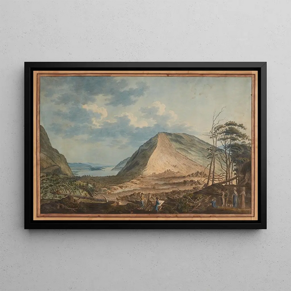 Johann Jakob Aschmann - Vorstellung des Schutts ber Goldau u diese Gegenden im Canton Schweiz.webp