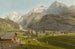 Kandersteg og Kander-dalen mod nord - Johann Jakob Biedermann — visning af kunstværket
