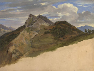 Civitella vue du nord - Johann Joachim Faber — visning af kunstværket