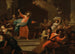 Christ jager forhandlerne ud af templet - Johann Josef Karl Henrici — visning af kunstværket