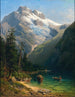 En scene i Salzkammergut - Johann Joseph Jansen — visning af kunstværket
