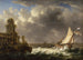 Rivage med rørede vande - Johann Kaspar Huber — visning af kunstværket