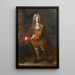 Kejser Charles VI - Johann Kupezky — indrammet kunstværk på væggen