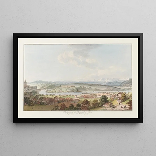 Johann Ludwig Aberli - Dessin sur les Remparts Berne.webp