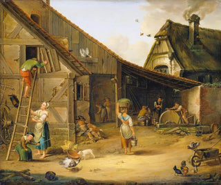Johann Ludwig Ernst Morgenstern - A Farm.webp