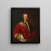 Wenzel Anton Fürst Kaunitz-Rietberg - Johann Michael Millitz — indrammet kunstværk på væggen