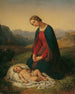 Marie, der tilbeder Barnet - Johann Nepomuk Ender — visning af kunstværket
