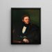 Albert von Camesina, grafiker og arkæolog - Johann Nepomuk Mayer — indrammet kunstværk på væggen