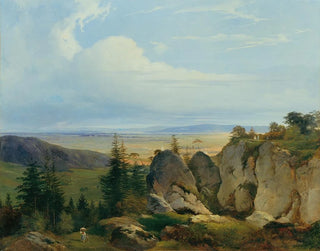 Johann Nepomuk Passini - Die WienerNeustdter Heide von Wetzelsdorf aus gesehen.webp