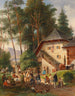 Fête du village - Johann Nepomuk Passini — visning af kunstværket