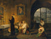 L'interiør af en italiensk kirke - Johann Nepomuk Schadlberger — visning af kunstværket
