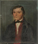 Portrait af Jakob Whrle, officiel aktuar i Hornberg - Johann Nepomuk Ummenhofer — visning af kunstværket