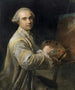 Selvportræt - Johann Nikolaus Grooth — visning af kunstværket
