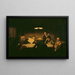 La Salle de Lecture - Johann Peter Hasenclever — indrammet kunstværk på væggen
