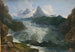 Le Glacier du Rhône - Johann Peter Krafft — visning af kunstværket