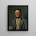 Franz Wessely - Johann Peter Krafft — indrammet kunstværk på væggen