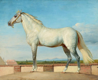 Johann Peter Krafft - Mold in front of a low wall.webp