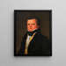 Wenzel Scholz - Johann Pius Ulbrich — indrammet kunstværk på væggen