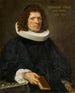 portræt af professor Sebastian Faesch 1647-1712 - Johann Rudolf Huber den Ældre — visning af kunstværket