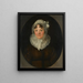 Maria Magdalena Bursa - Johann Samuel Grüne — indrammet kunstværk på væggen