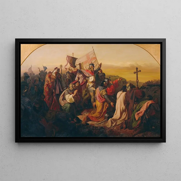 Johann Till the younger - Gottfried von Bouillon und Kreuzfahrer.webp