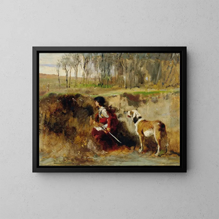 Johann Till the younger - Ritter mit Hund.webp