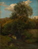 Ved bækkenkanten - Johann Wilhelm Schirmer — visning af kunstværket