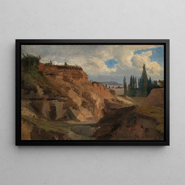 Johann Wilhelm Schirmer - Steinbruch in Sdfrankreich.webp