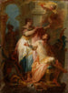 Saintes Théodora d'Alexandrie og Didyme - Johann Wolfgang Baumgartner — visning af kunstværket