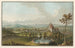 Vue générale des Alpes et glaciers prise du Château de Worb - Johann Wolfgang Kleemann — visning af kunstværket