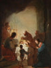 Præsentation ved templet - Johann Zick — visning af kunstværket