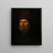 Portrait af en gammel sømand - Johannes Jensen — indrammet kunstværk på væggen