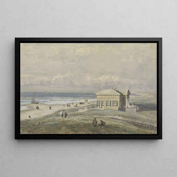 Johannes Josephus Destree - Paviljoen van Wied te Scheveningen.webp