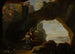 La Madeleine dans une grotte - Johannes Lingelbach — visning af kunstværket