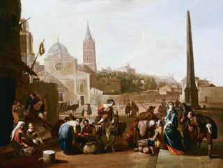 Johannes Lingelbach - The Piazza del Popolo Rome.webp