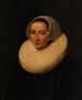 Portrait af en dame - Johannes Paulus Moreelse — visning af kunstværket
