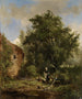 Cour de ferme - Johannes Wernardus Bilders — visning af kunstværket
