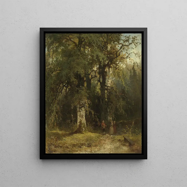 Johannes Wernardus Bilders - View in the Woods.webp