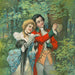 John Aulder og Priscilla - Anonym — visning af kunstværket