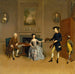 John Orde, hans kone Anne og hans ældste søn William - Arthur Devis — visning af kunstværket