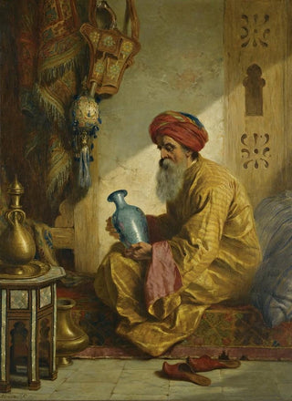 John Adam Houston - Inspecting The Vase.webp
