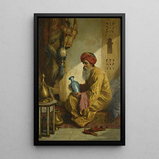 John Adam Houston - Inspecting The Vase.webp